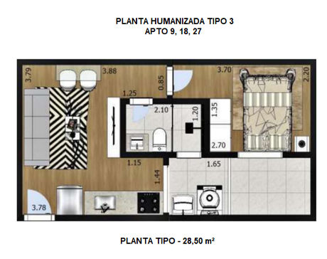 Carlos Magno — Plantas — 3 de 3