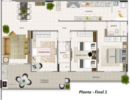 Torre Imperial — Plantas — 1 de 5